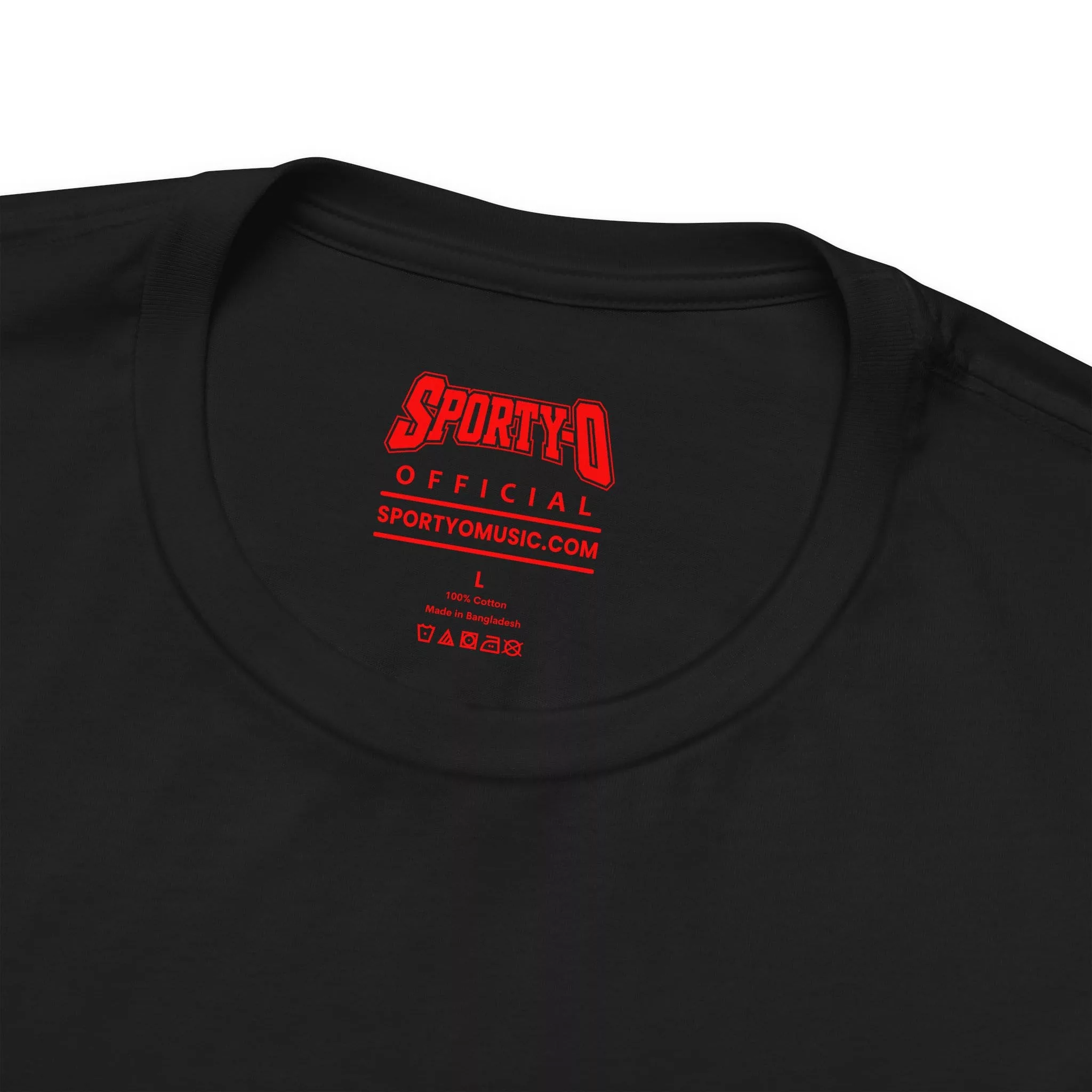 Sporty-O (Red Logo) - Standard Tee (Unisex) - Image 7