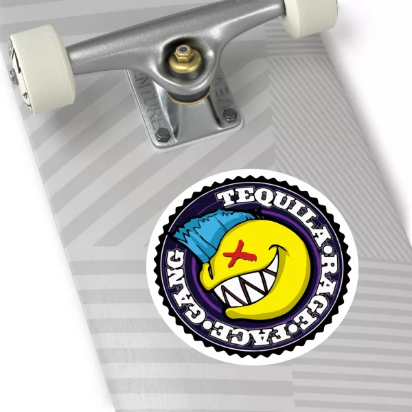 Tequila Rage Face Gang - Premium Vinyl Sticker | Sporty-O Music