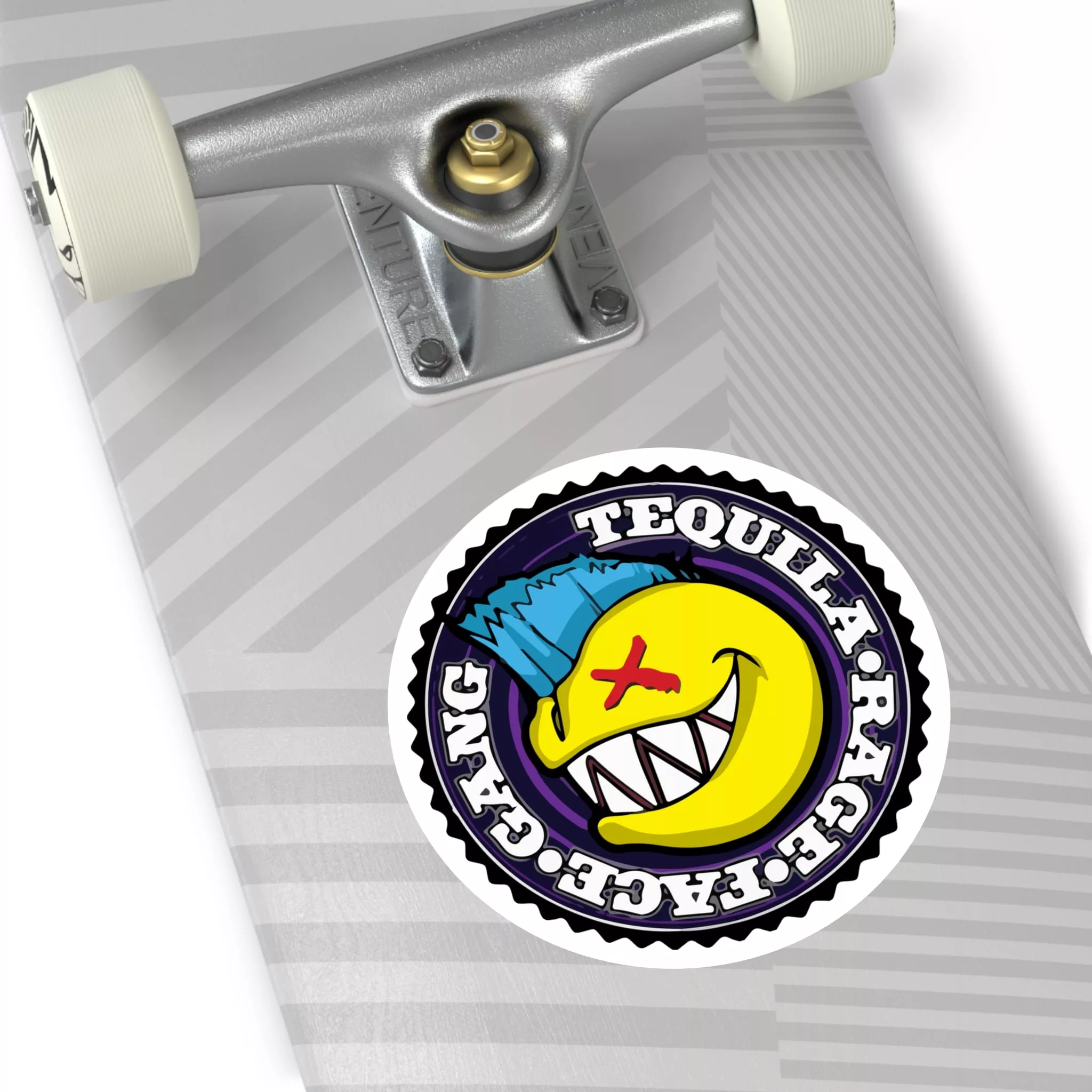 Tequila Rage Face Gang - Premium Vinyl Sticker - Image 15