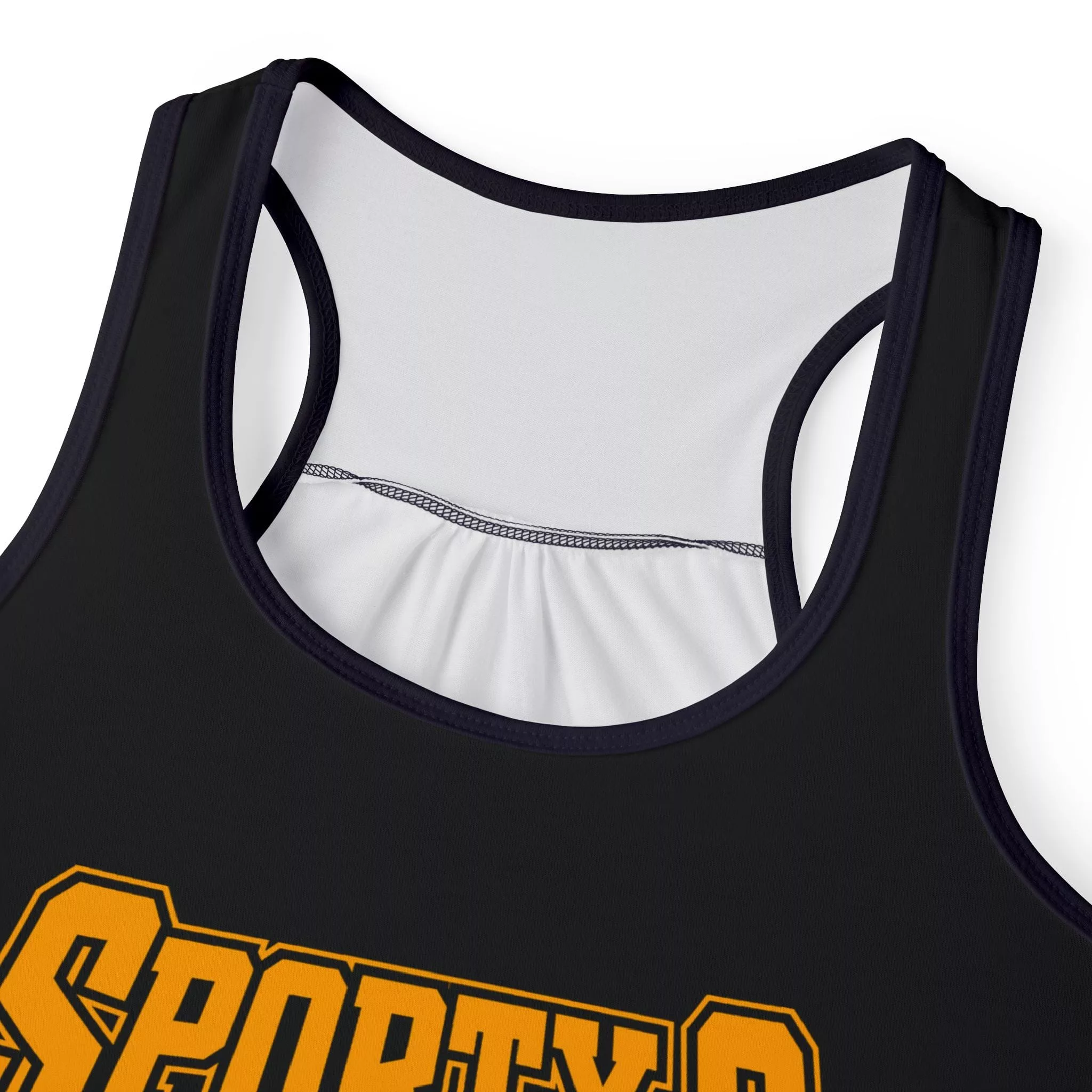 Sporty-O (Orange Logo) - Women's Tank Top - Image 3