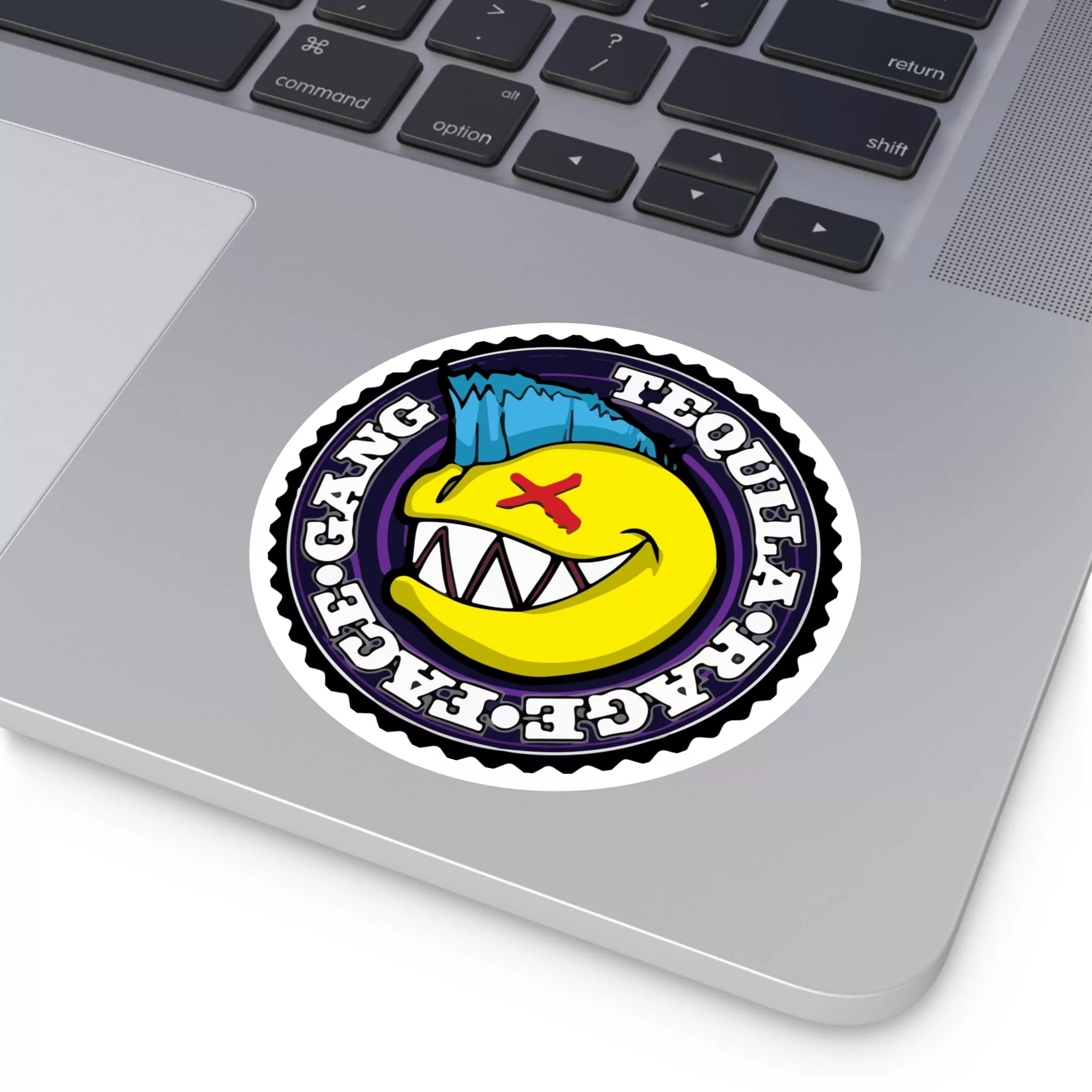 Tequila Rage Face Gang - Premium Vinyl Sticker - Image 8