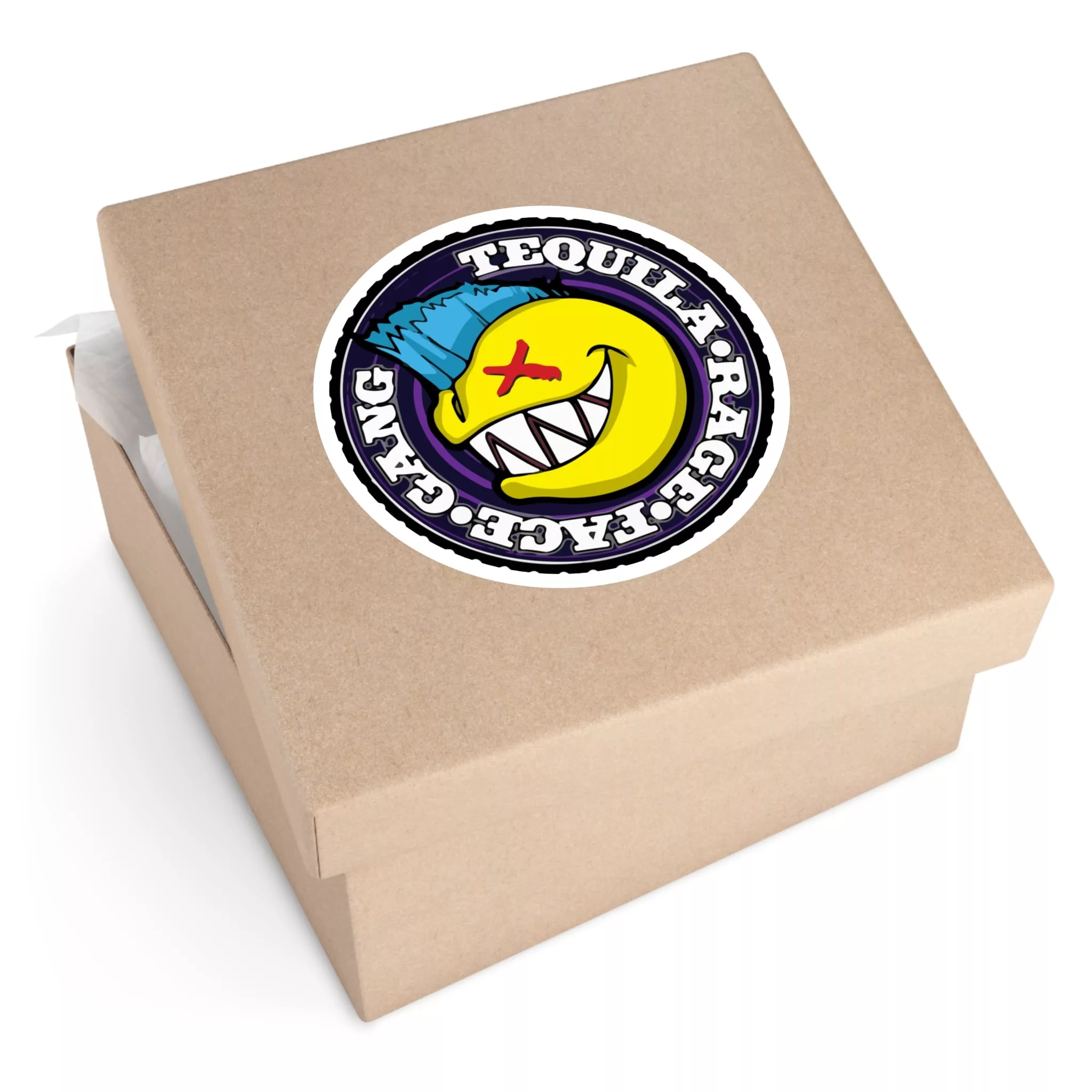 Tequila Rage Face Gang - Premium Vinyl Sticker - Image 12