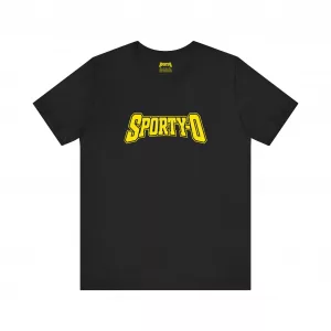Sporty-O (Yellow Logo) - Standard Tee (Unisex)