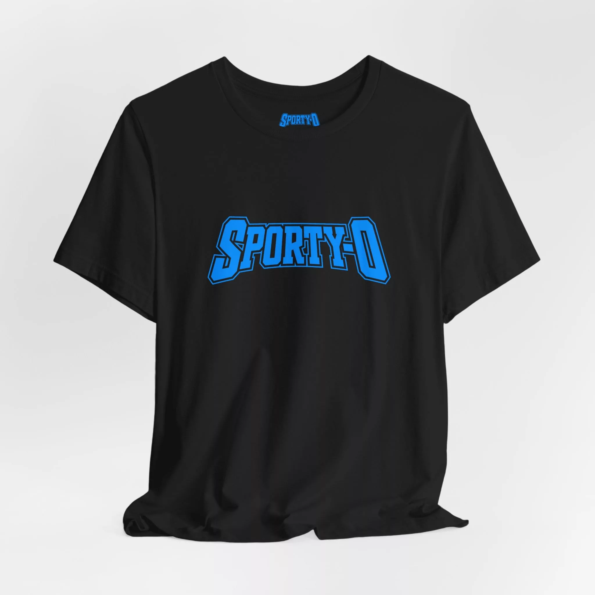 Sporty-O (Blue Logo) - Standard Tee (Unisex) - Image 4