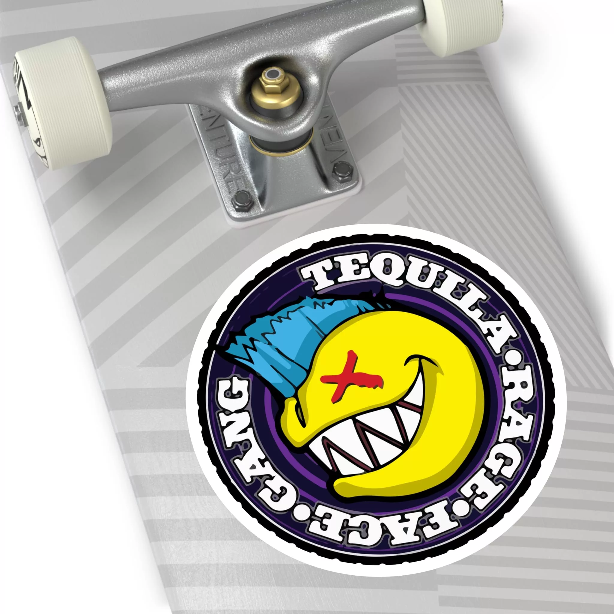 Tequila Rage Face Gang - Premium Vinyl Sticker - Image 11