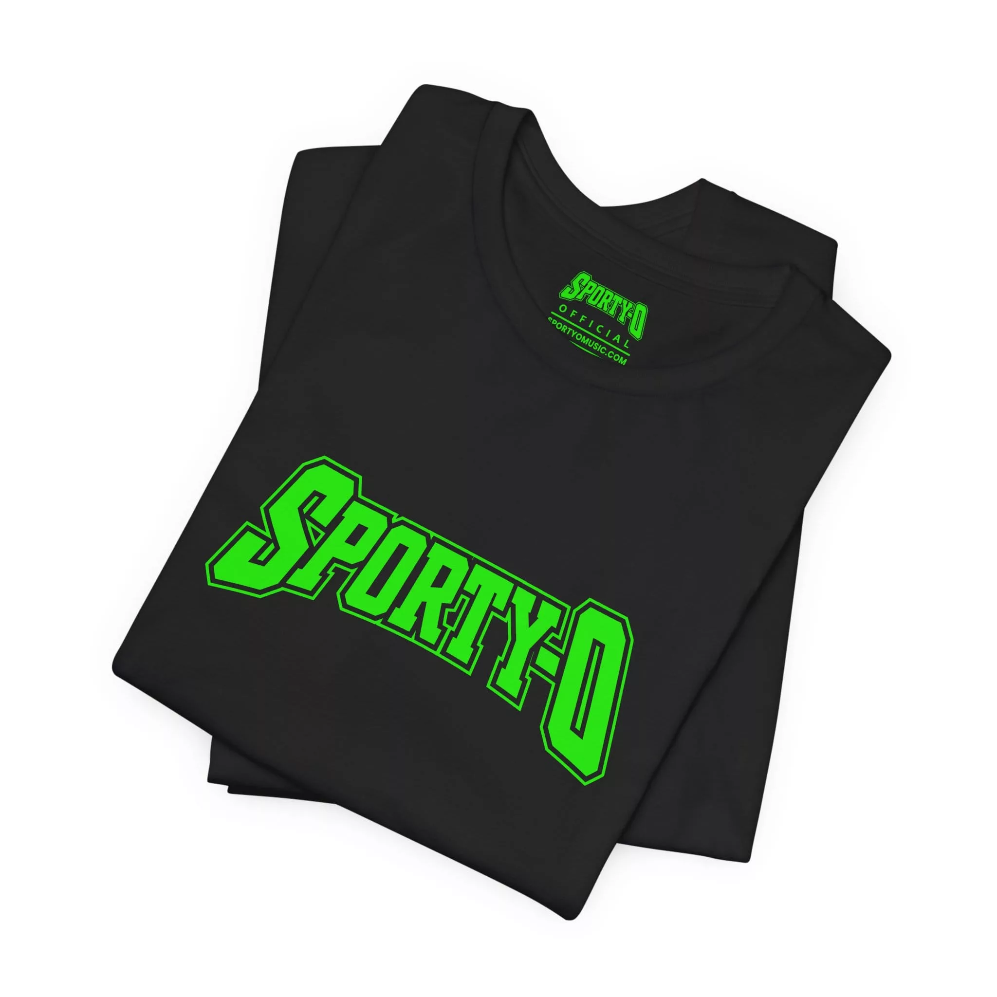 Sporty-O (Green Logo) - Standard Tee (Unisex) - Image 3