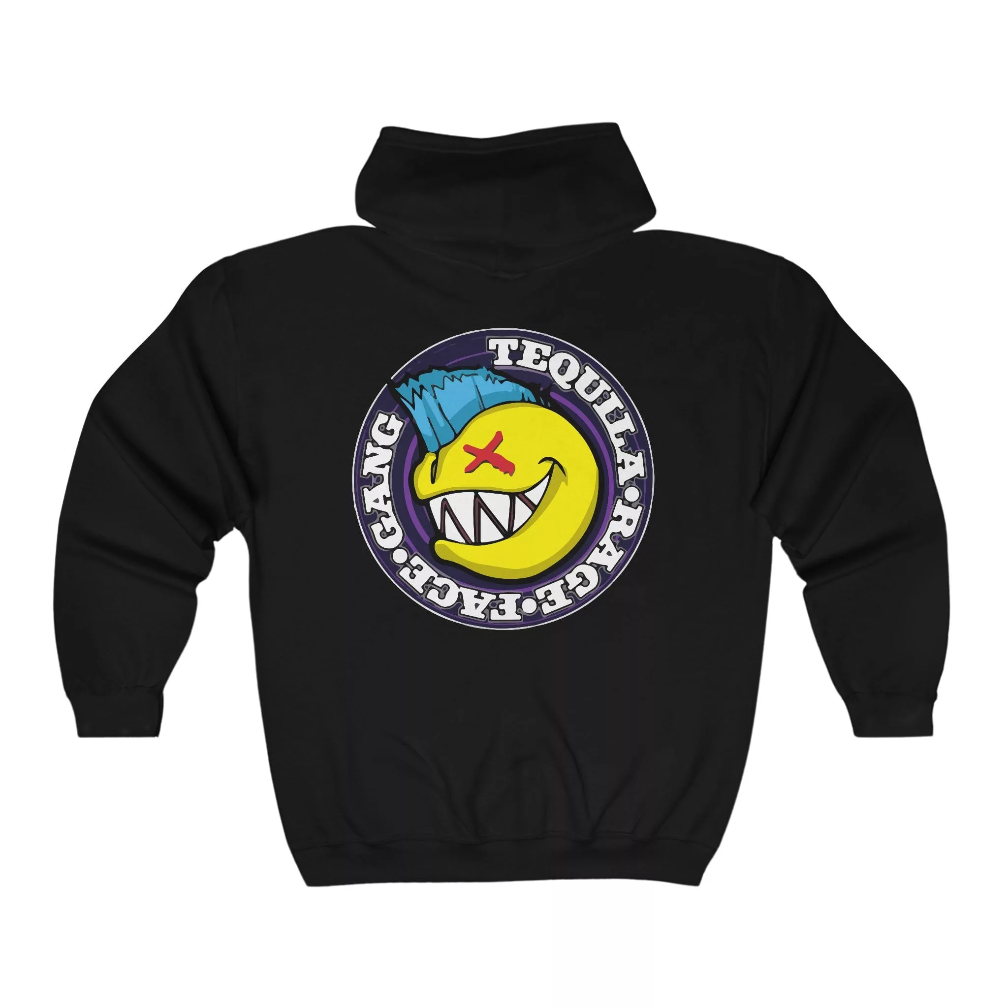 TRFG Tequila Rage Face Gang – Full Zip Hoodie (Unisex)