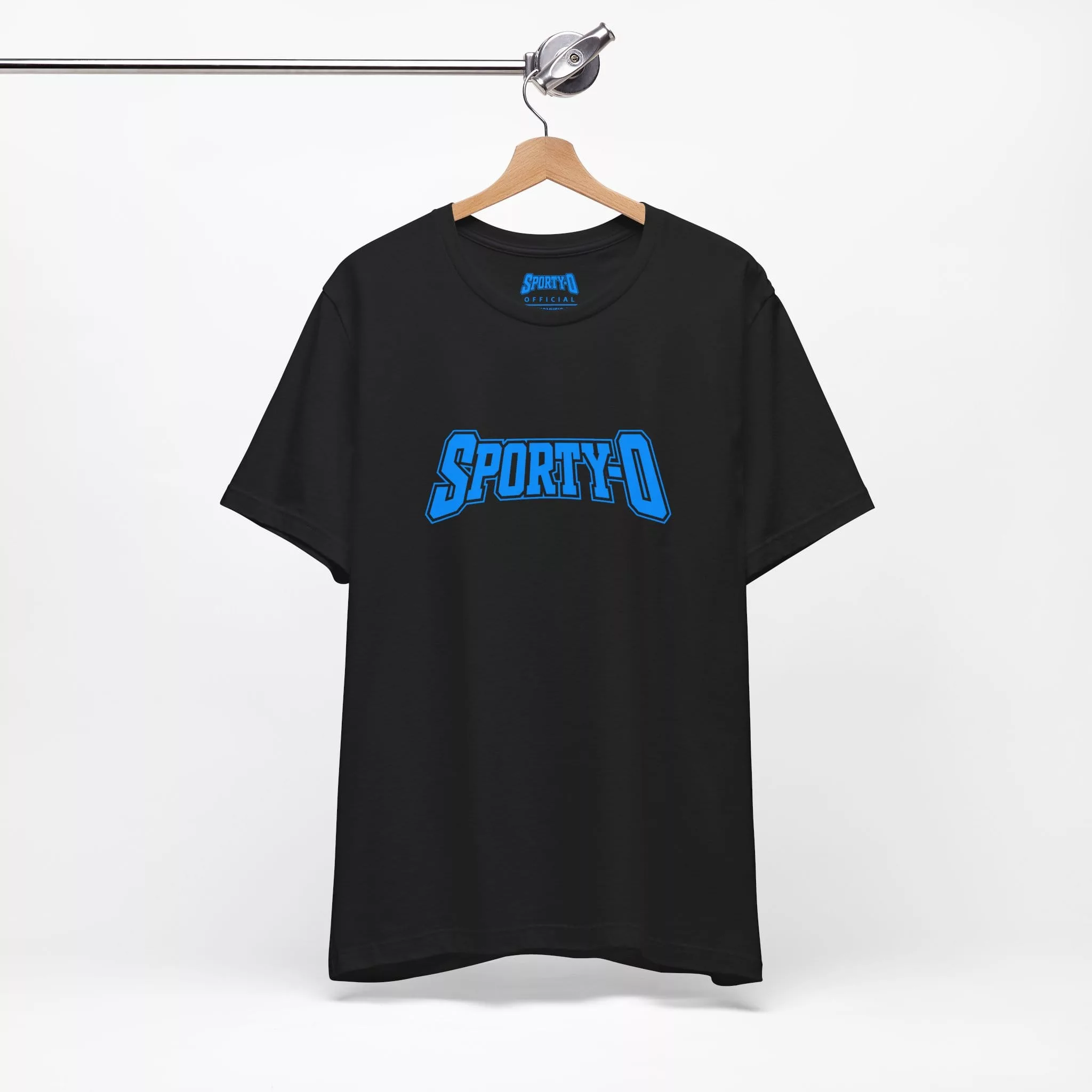 Sporty-O (Blue Logo) - Standard Tee (Unisex) - Image 5