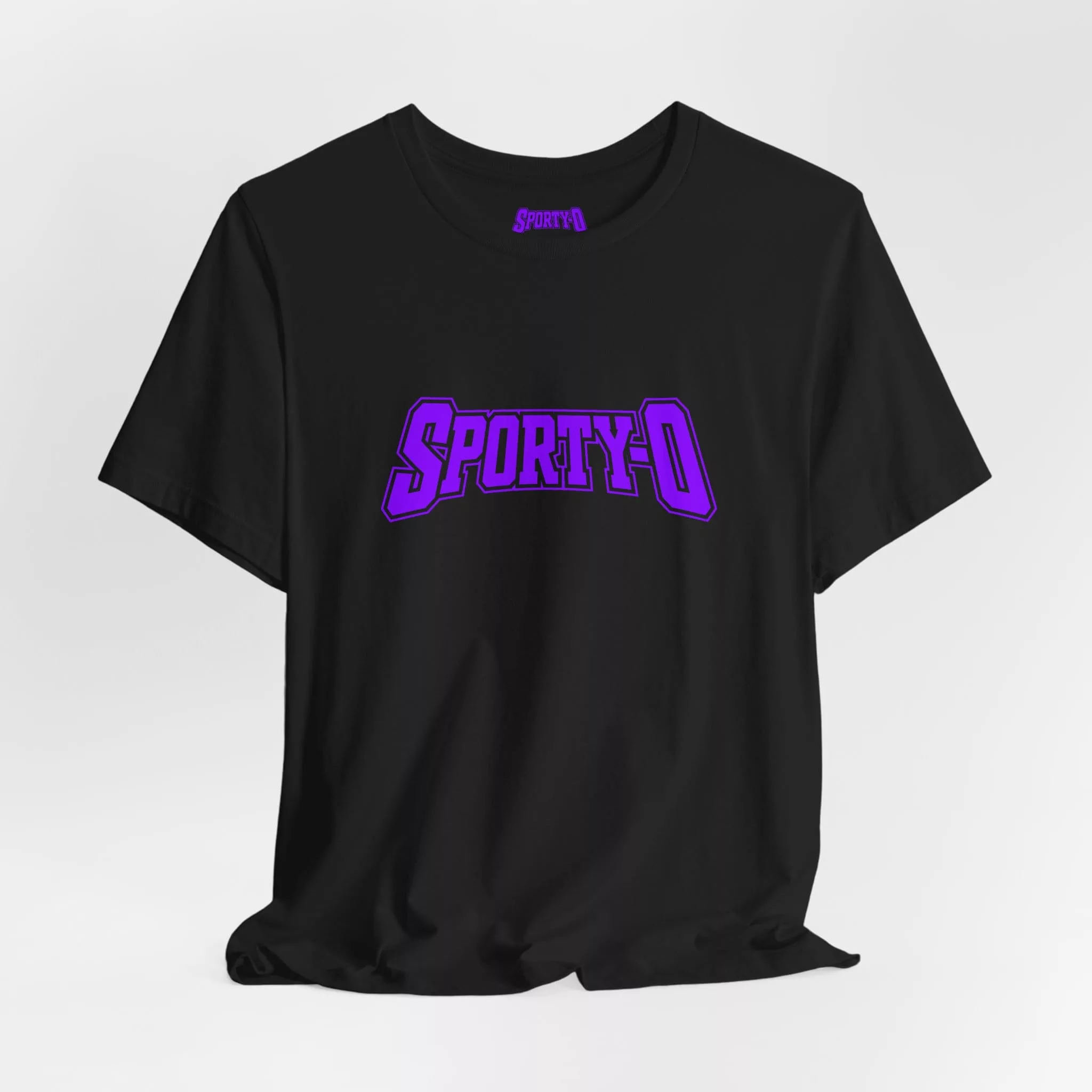 Sporty-O (Purple Logo) - Standard Tee (Unisex) - Image 4