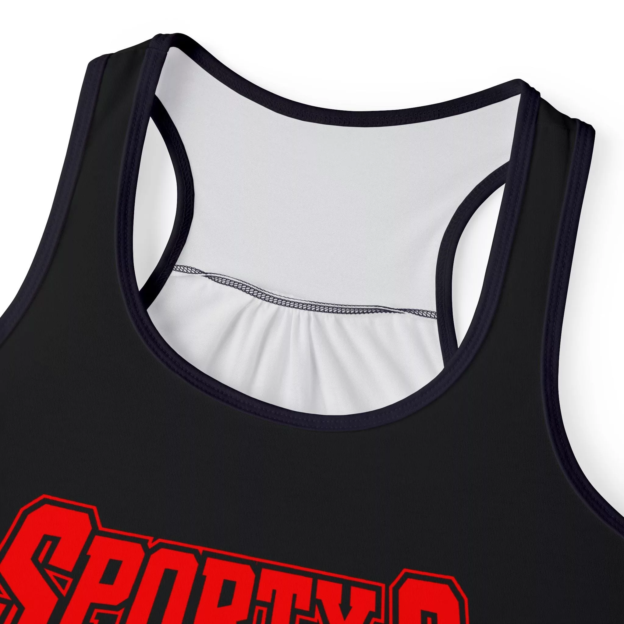 Sporty-O (Red Logo) - Women's Tank Top - Image 3
