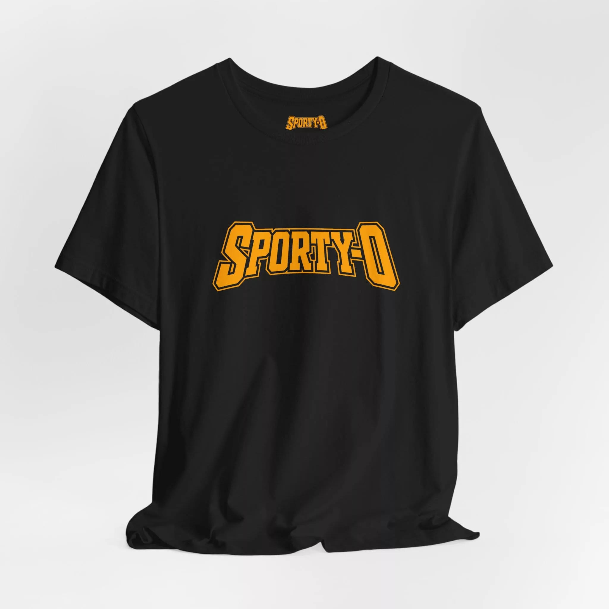 Sporty-O (Orange Logo) - Standard Tee (Unisex) - Image 4
