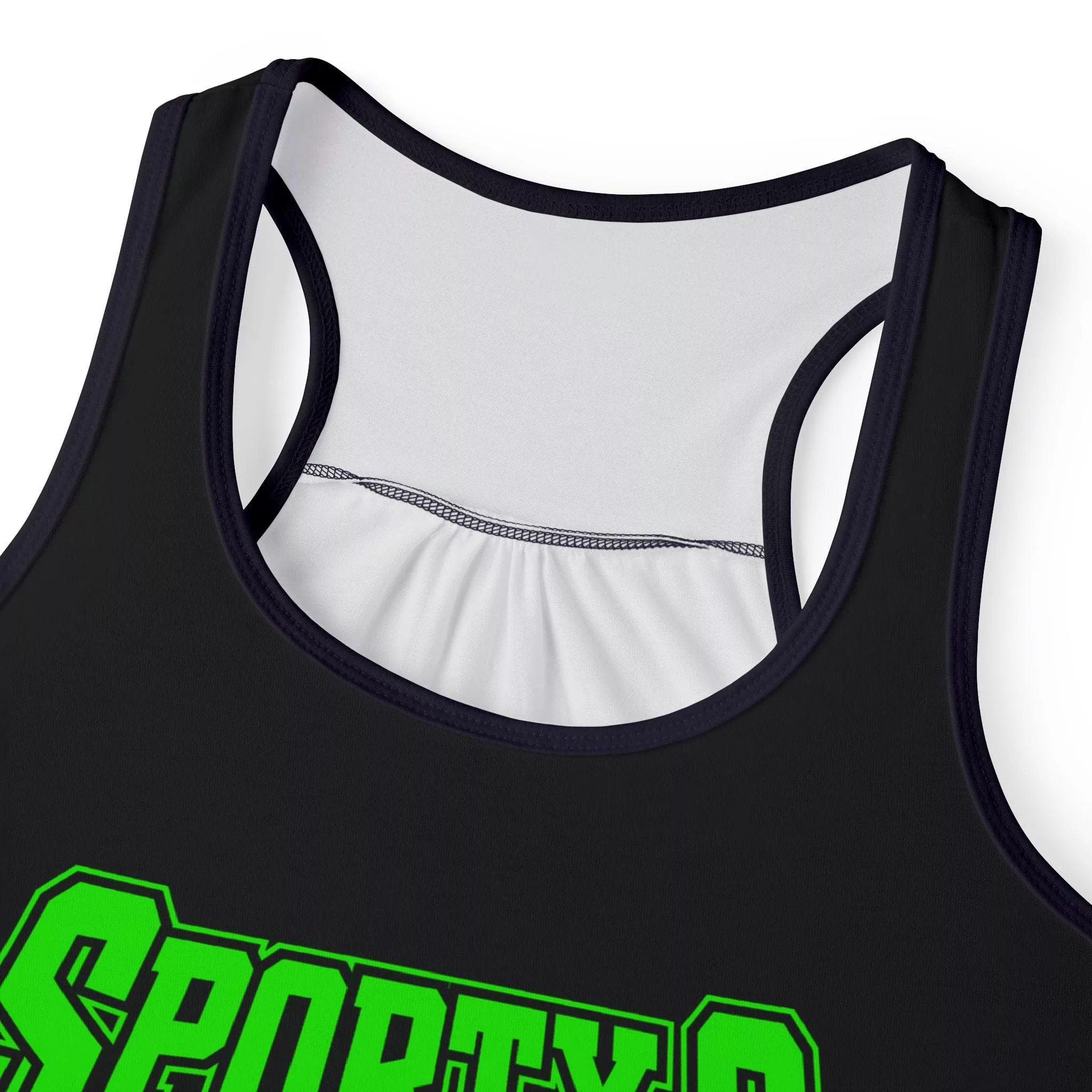 Sporty-O (Green Logo) - Women's Tank Top - Image 3