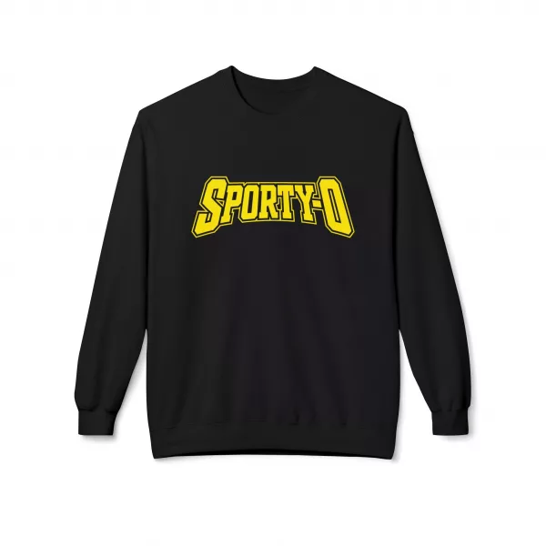 Sporty-O (Yellow Logo) - Sweatshirt (Unisex)