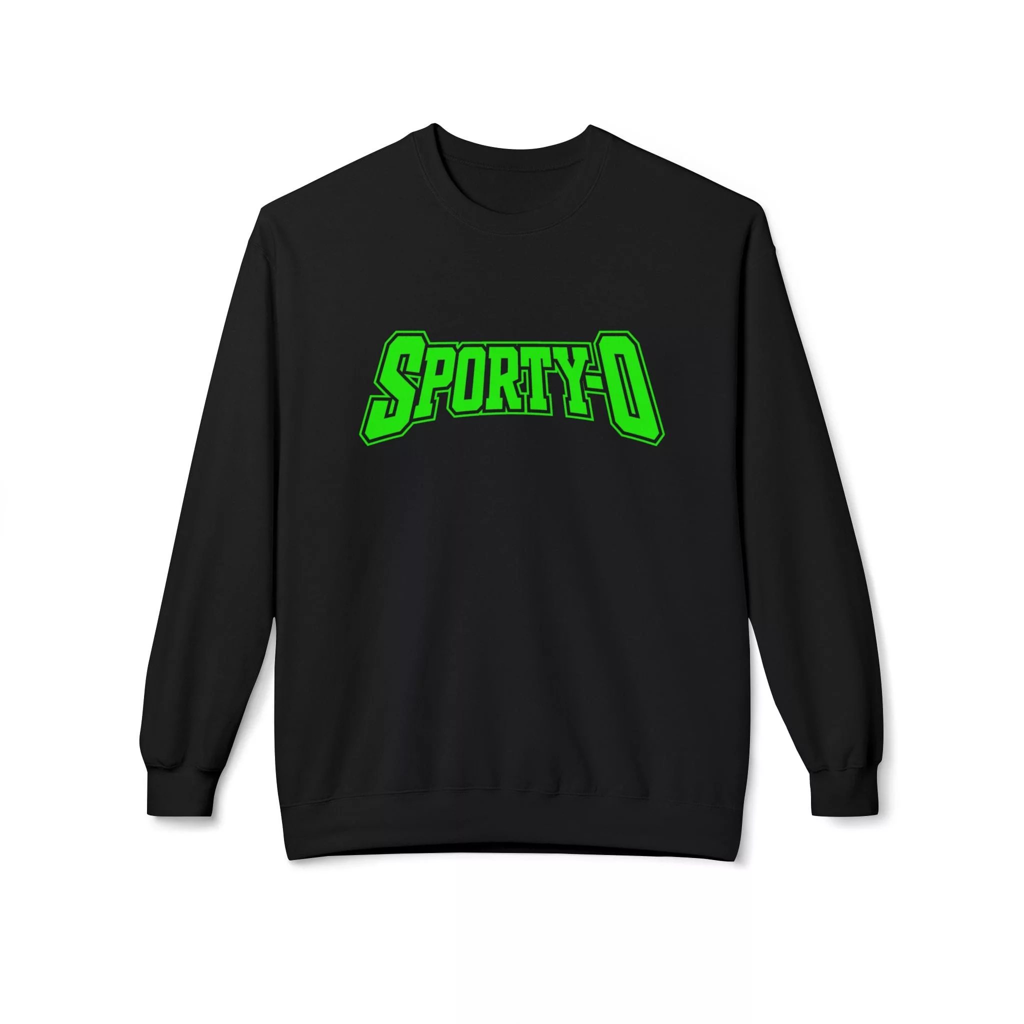 Sporty-O (Green Logo) - Sweatshirt (Unisex)