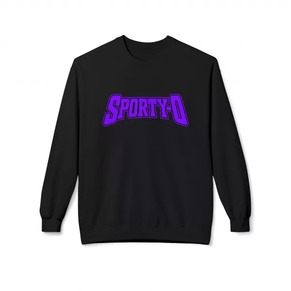 Sporty-O (Purple Logo) - Sweatshirt (Unisex)
