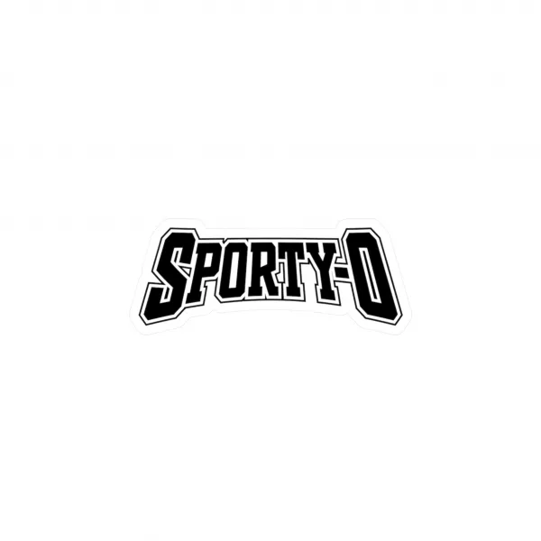 Sporty-O Sticker