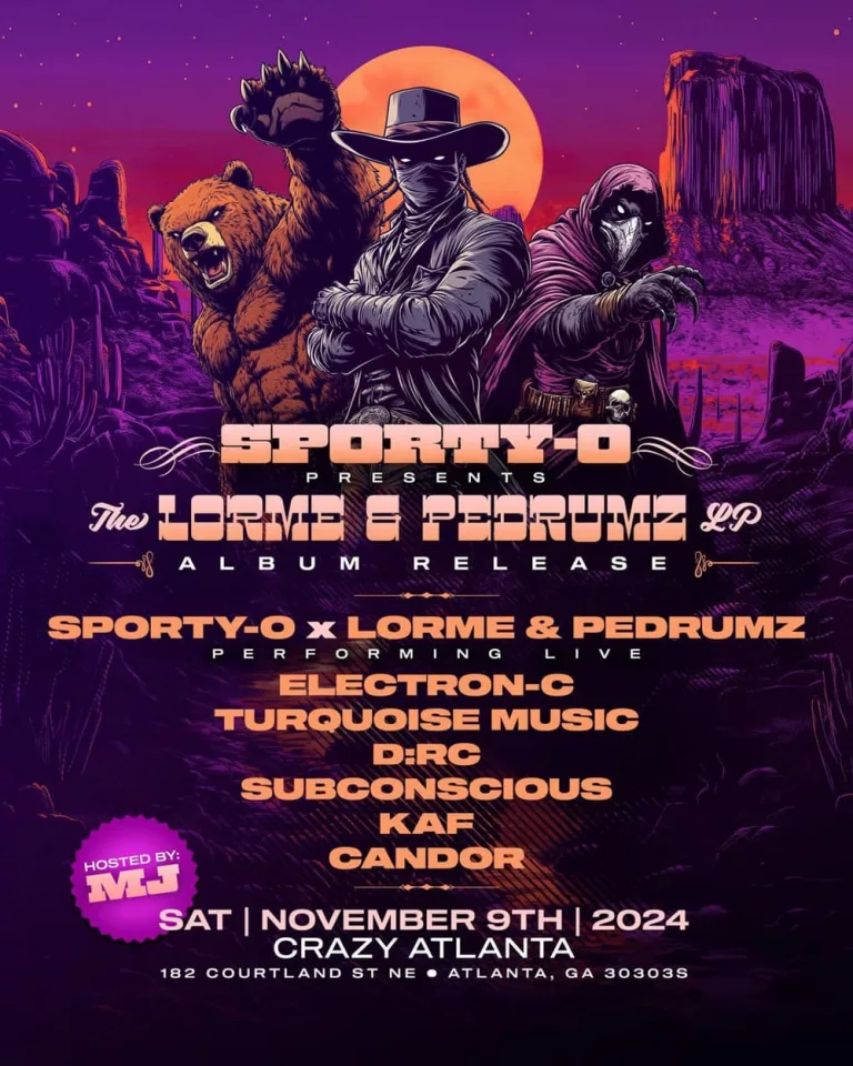 Sporty-O, Lorme & Pedrumz Album Release Party