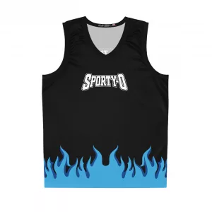 Sporty-O Fire, Tequila Rage Face Gang – Basketball Jersey (Unisex)