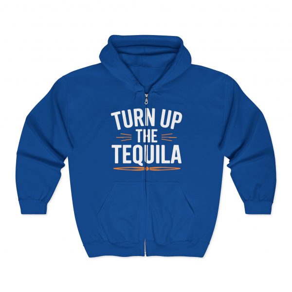 Turn Up The Tequila, Tequila Rage Face Gang (Unisex Full Zip Hoodie) - Image 5
