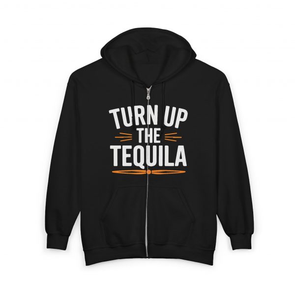 Turn Up The Tequila, Tequila Rage Face Gang (Unisex Full Zip Hoodie) - Image 2