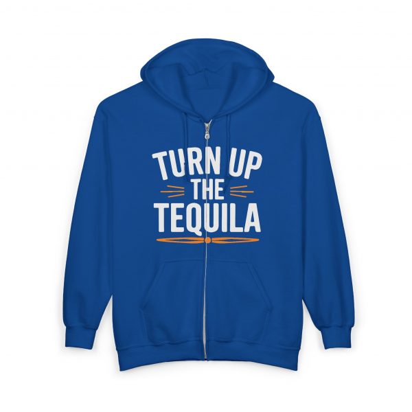 Turn Up The Tequila, Tequila Rage Face Gang (Unisex Full Zip Hoodie) - Image 6
